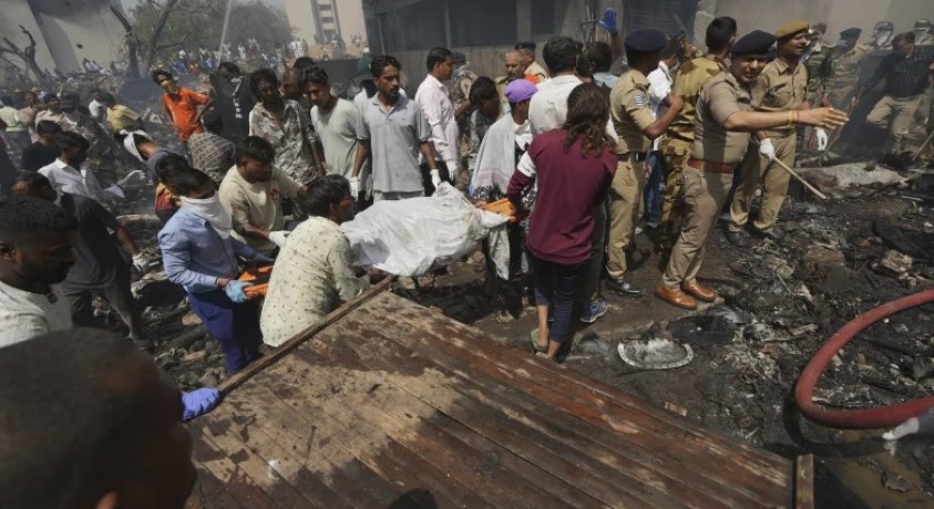 ინდოეთის დასავლეთით მდებარე ქალაქ აჰმედაბადთან ავიაკატასტროფა მოხდა