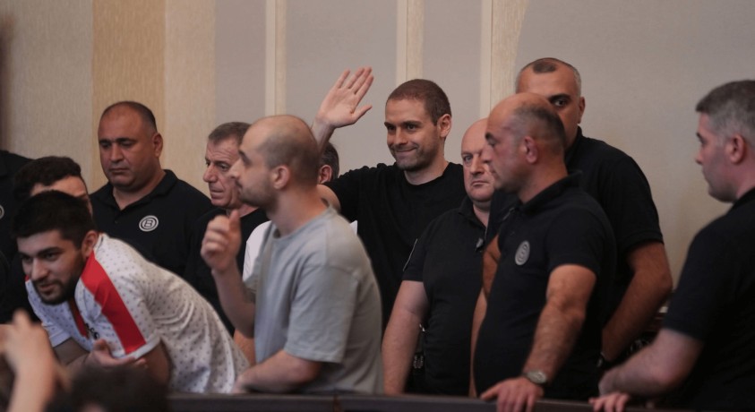 საპროტესტო აქციებისას დაკავებული 11 პირის საქმეზე მორიგი სხდომა გაიმართა