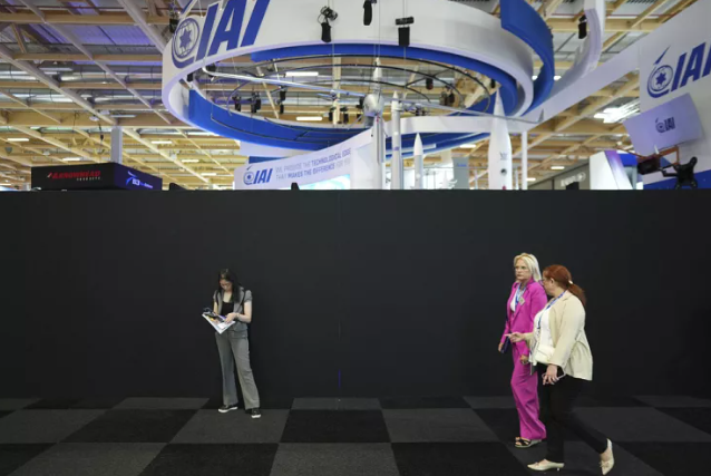 პარიზის ავიაშოუზე ისრაელის ოთხ კომპანიას მონაწილეობის მიღება აეკრძალა