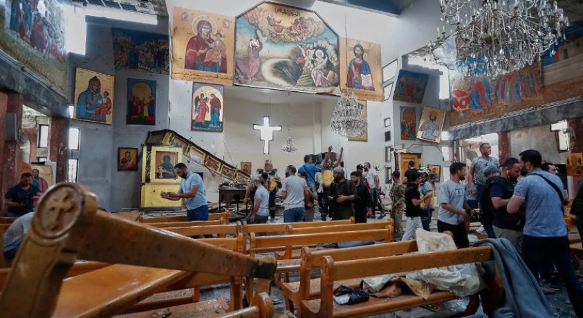 სირიაში თვითმკვლელმა ტერორისტმა ბერძნულ მართლმადიდებელ ეკლესიაში თავი აიფეთქა