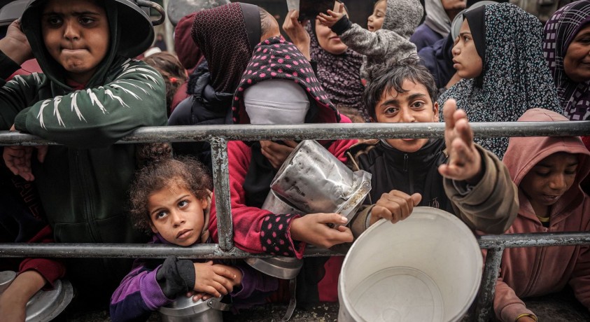 ღაზა მასობრივი შიმშილის ზღვარზე