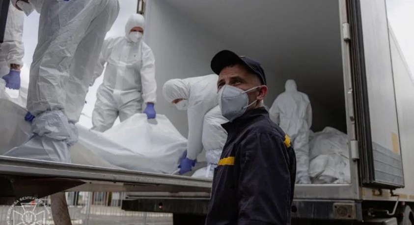 რუსეთმა უკრაინას რუსი ჯარისკაცების ცხედრები გადასცა