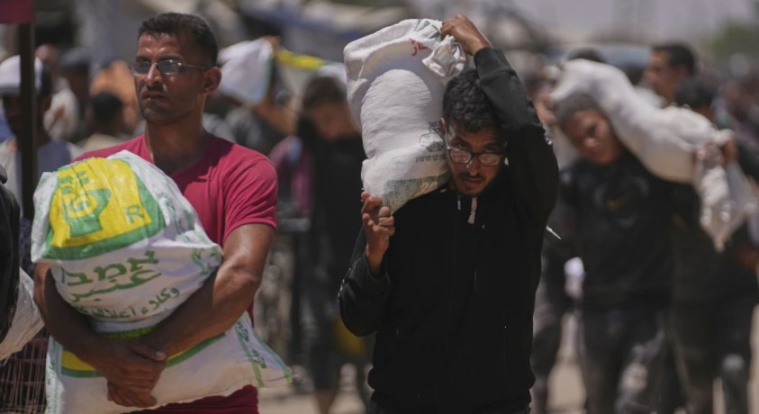 ღაზაში ჰუმანიტარული ტვირთის პირველი კოლონა ხანგრძლივი  პაუზის შემდეგ შევიდა