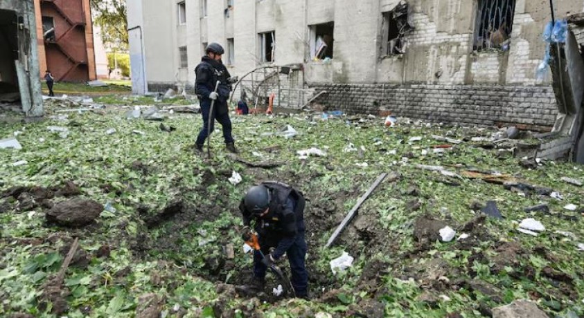 რუსეთი უკრაინის ქალაქ ხარკივს „შაჰედის“ დრონებით დაესხა თავს
