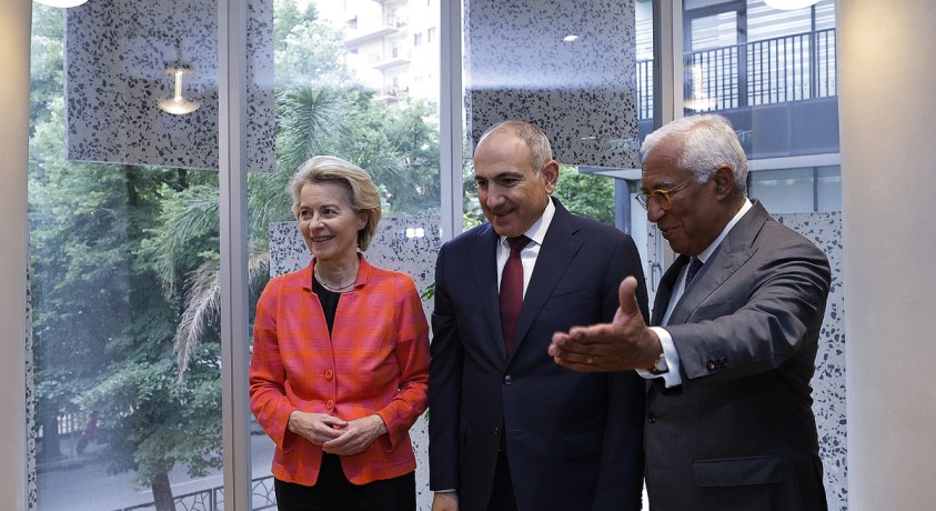 „სომხეთ-ევროკავშირის ურთიერთობები მტკიცეა ისე, როგორც არასდროს“ – ამბობს ურსულა ფონ დერ ლაიენი