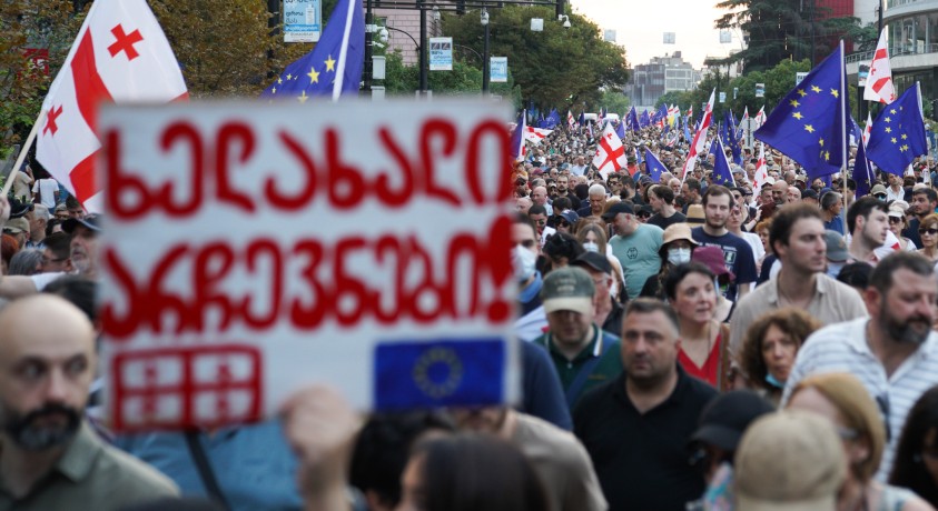 „მხოლოდ თავისუფალი არჩევნები!” – მორიგი საპროტესტო მსვლელობა