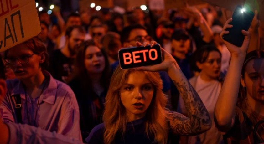 უკრაინაში საპროტესტო აქციები გრძელდება