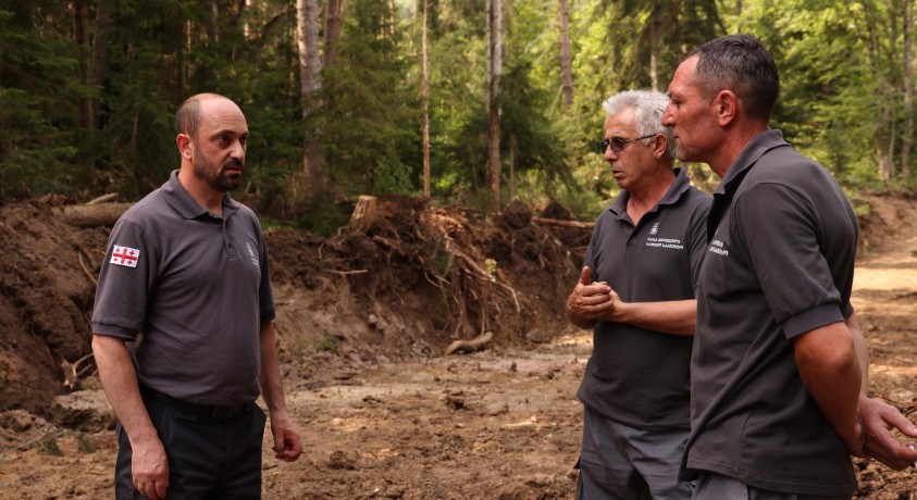 სამცხე-ჯავახეთში სატყეო გზების მოწყობის სამუშაოები მიმდინარეობს