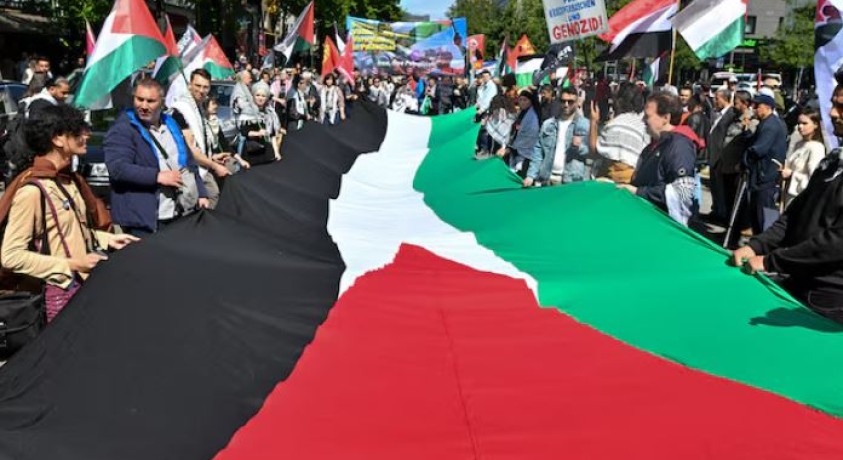 გერმანია პალესტინის სახელმწიფოებრიობას არ აღიარებს, თუმცა ხელსაც არ შეუშლის