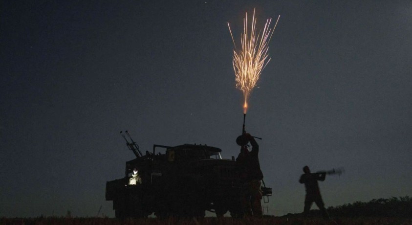 უკრაინელი სამხედროების ბრძოლა ,,შაჰედის” დრონებთან