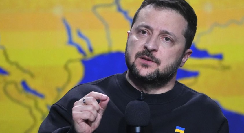 ვოლოდიმირ ზელენსკი აცხადებს, რომ მოლაპარაკებების ფონზე რუსეთი უკრაინის ქალაქებს ინტენსიურად ბომბავს