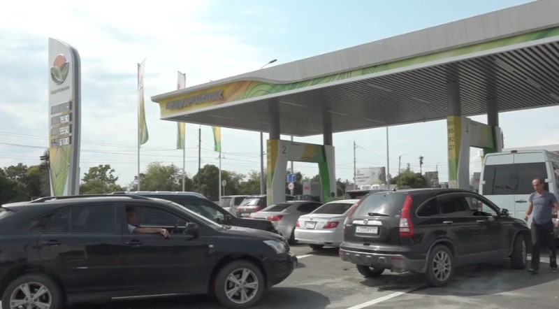 ოკუპირებულ აფხაზეთში საწვავის დეფიციტია