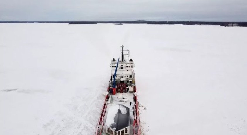 ფინეთში ICE პაქტის ფარგლებში პირველი კანადური ყინულმჭრელის მშენებლობა დაიწყო