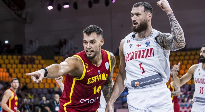 საქართველომ ევრობასკეტზე ესპანეთი დაამარცხა