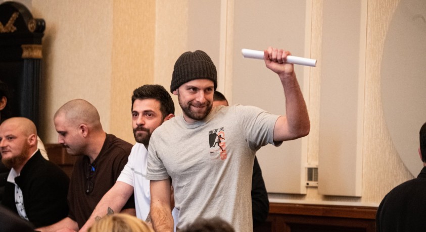 აქციებისას დაკავებული 11 პირი სასამართლოს განაჩენის მოლოდინში