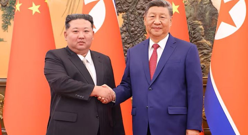 სი ძინ პინმა და კიმ ჩენ ინმა პეკინში მოლაპარაკებები  გამართეს