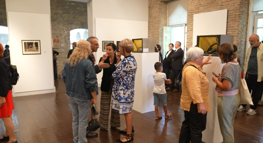 ირაკლი გამრეკელის გამოფენა წინანდალში