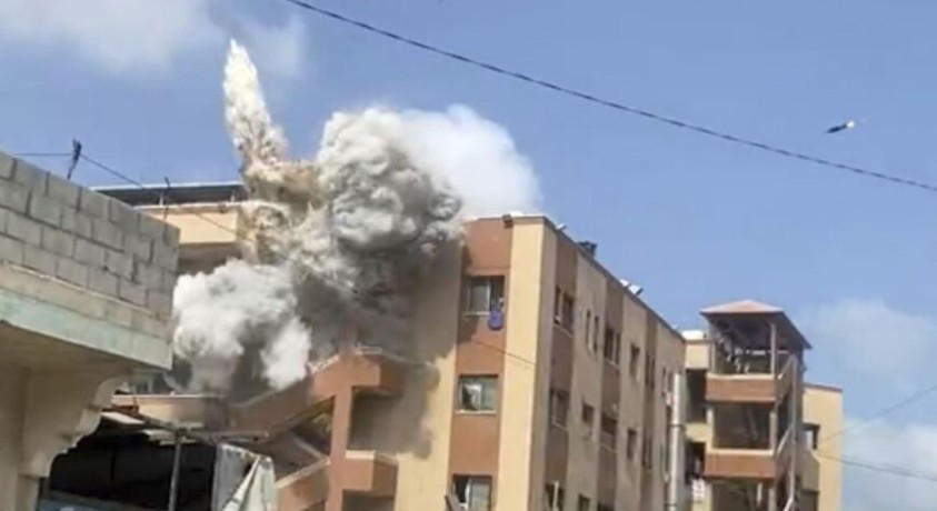 ღაზაზე მორიგი იერიშის დროს, ისრაელმა სკოლის შენობა დაბომბა