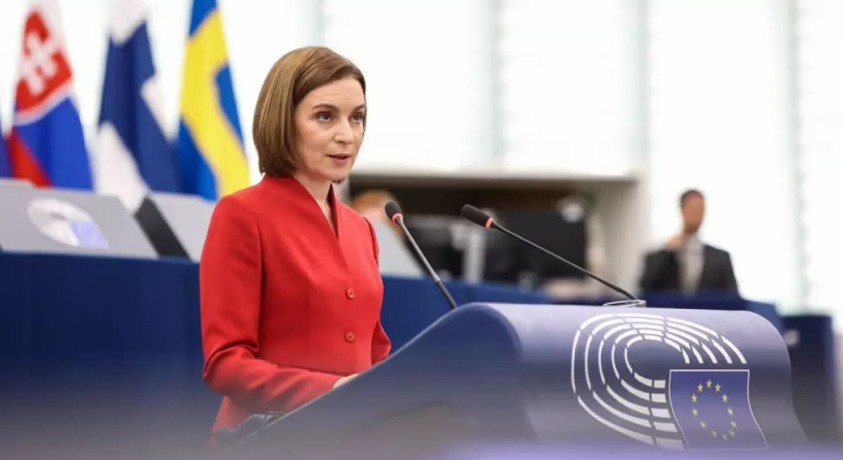 „კრემლის მიზანია, მოლდოვა საარჩევნო ყუთებთან დაიპყროს” – მაია სანდუ ევროპარლამენტში