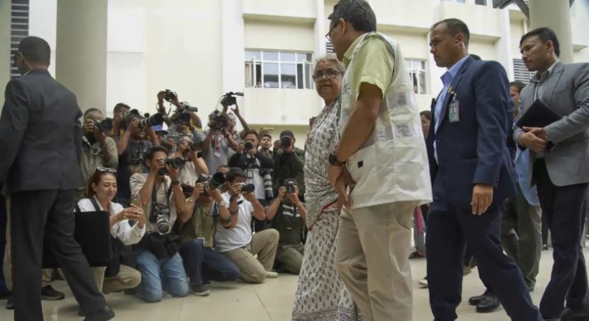 ნეპალის დროებითმა პრემიერ-მინისტრმა დაშავებული მომიტინგეები მოინახულა