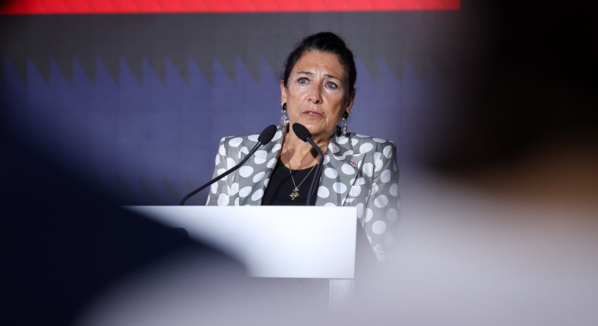 „ქვეყანაში ცვლილებების მხოლოდ ორი სცენარი არსებობს“ – სალომე ზურაბიშვილი