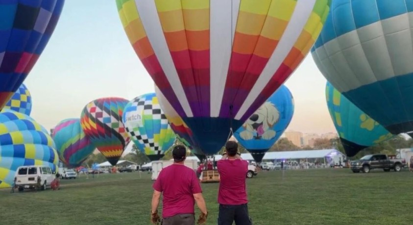 საჰაერო ბუშტების შოუ აშშ-ში