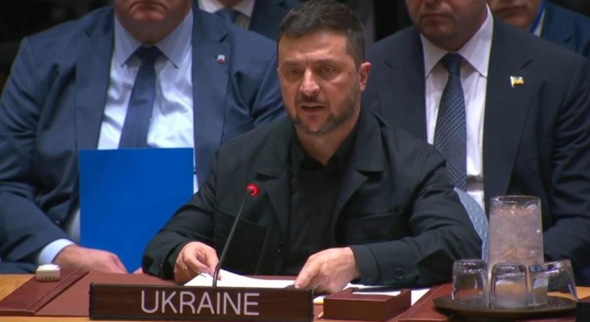 „ევროპაში ჩვენ უკვე დავკარგეთ საქართველო” – ვოლოდიმირ ზელენსკი გაეროში