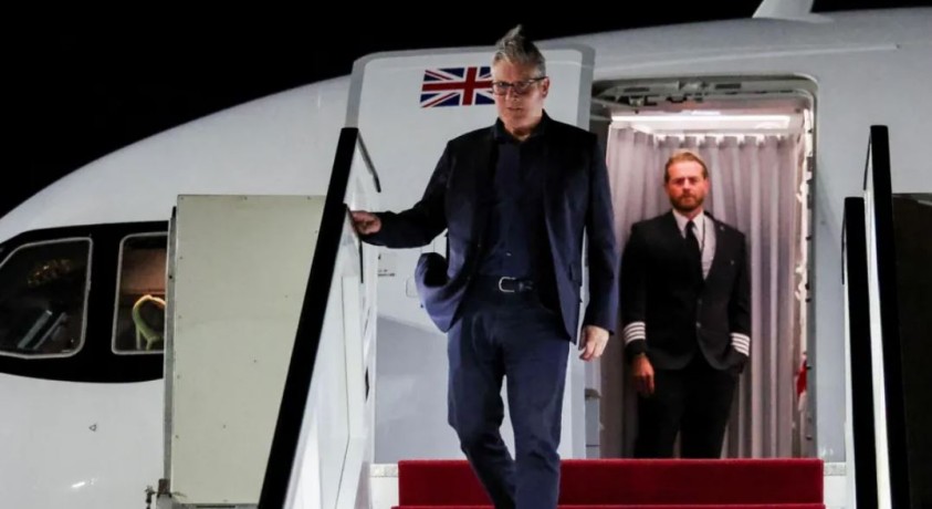 კირ სტარმერი ეგვიპტეში მიმდინარე სამშვიდობო მოლაპარაკებებზე ჩავიდა