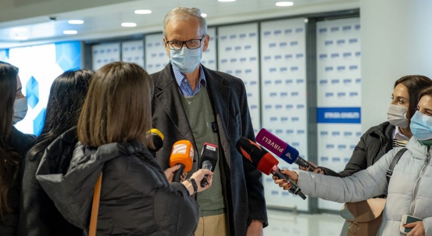 შარლ მიშელის წარმომადგენელი კრისტიან დანიელსონი საქართველოშია