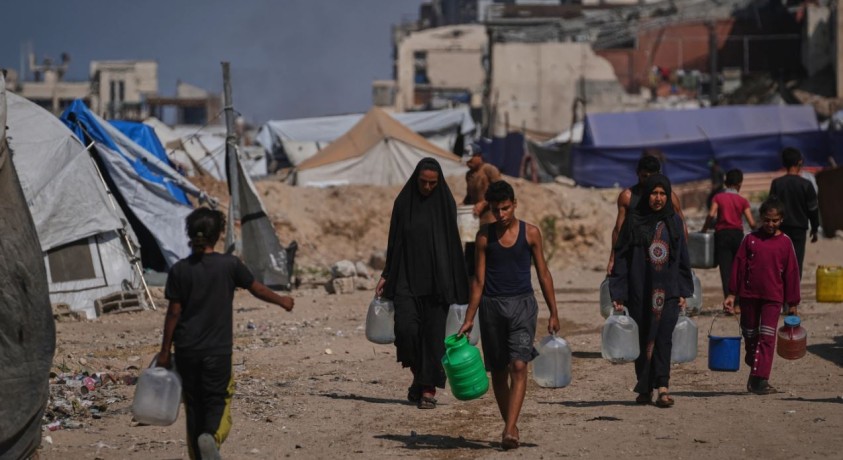 პალესტინელები მძიმე ჰუმანიტარული პირობების თაობაზე საუბრობენ