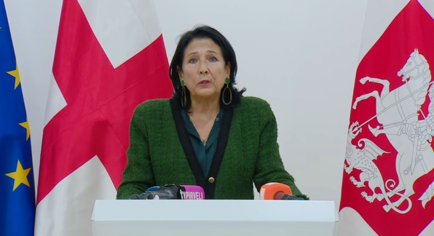 „ისტერიული რეპრესიები” – სალომე ზურაბიშვილი საპარლამენტო არჩევნებიდან ერთ წელს აჯამებს