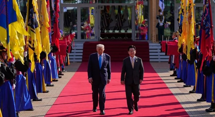 დონალდ ტრამპი სამხრეთ კორეაში სი ძინპინს შეხვდება