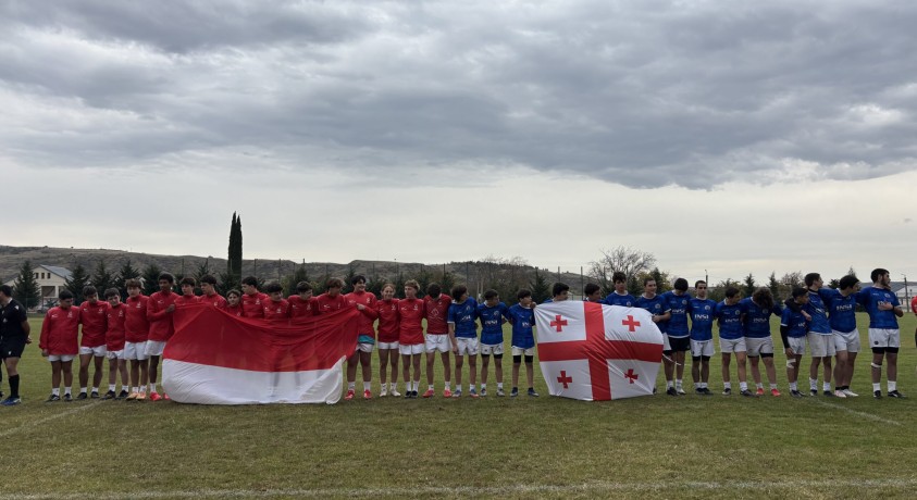 შვიდკაცა რაგბის 16-წლამდე თამაშებს მონაკოს პრინცესა შარლინ უიტსტოკი დაესწრო