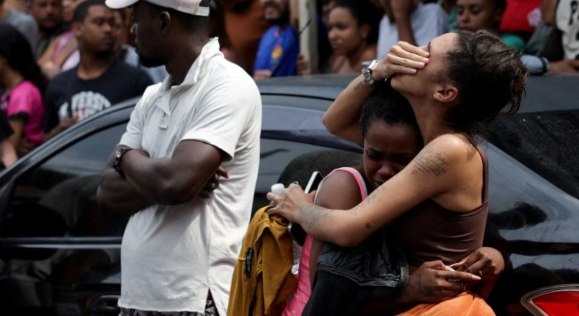 რიოს ღარიბ უბანში მასშტაბურ რეიდს 132 ადამიანი ემსხვერპლა