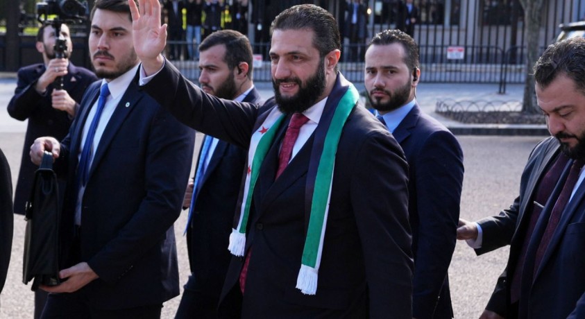 დონალდ ტრამპმა თეთრ სახლში სირიის პრეზიდენტ აჰმედ ალ-შარაას უმასპინძლა