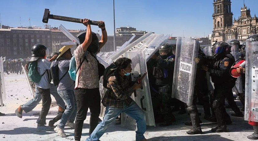 მასშტაბური პროტესტი მექსიკაში