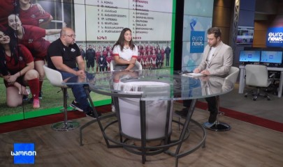 ქალ მორაგბეთა ნაკრების დებიუტი