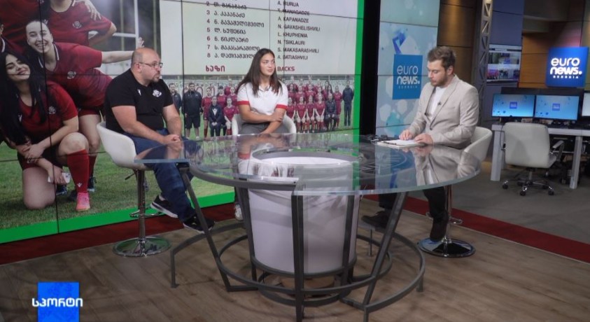 ქალ მორაგბეთა ნაკრების დებიუტი