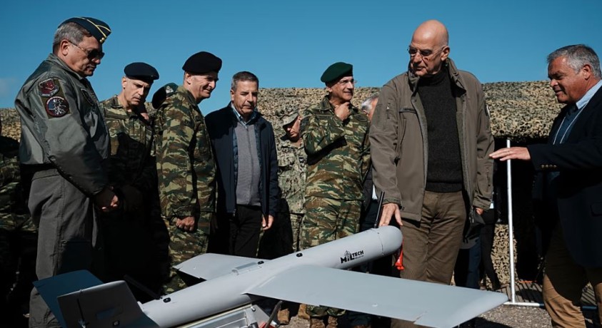 საბერძნეთმა ადგილობრივი წარმოების დრონები წარადგინა