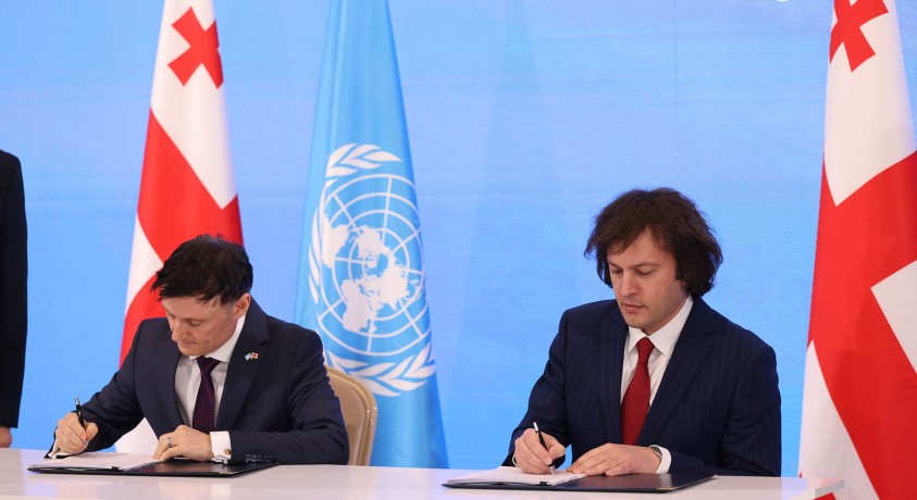საქართველო და გაერო მდგრადი განვითარების თანამშრომლობაზე შეთანხმდნენ