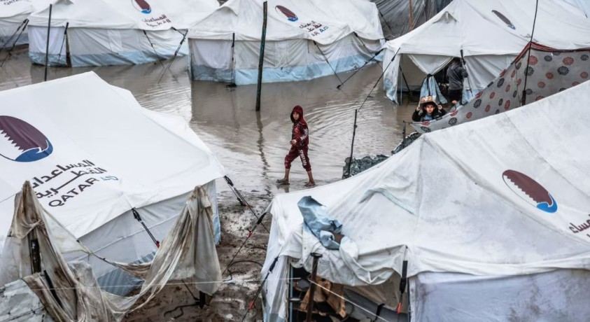 ღაზის სექტორს შტორმი „ბაირონი“ დაატყდა თავს, რამაც წყალდიდობები და მსხვერპლი გამოიწვია