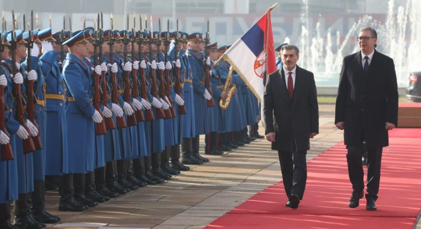 ბელგრადში შედგა მიხეილ ყაველაშვილისა და ალექსანდრ ვუჩიჩის შეხვედრა