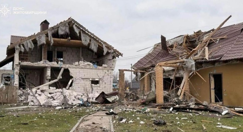 რუსულმა ძალებმა შობის ღამეს უკრაინის რამდენიმე რეგიონი დაბომბეს