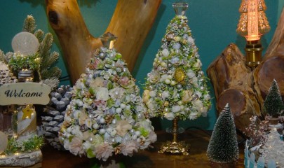 ხელით შექმნილი საახალწლო დეკორაციები