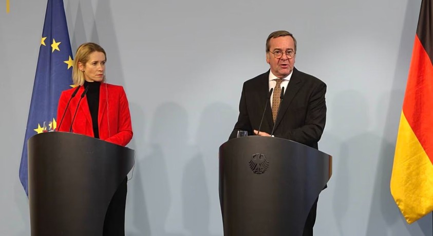 კაია კალასი ბორის პისტორიუსს შეხვდა