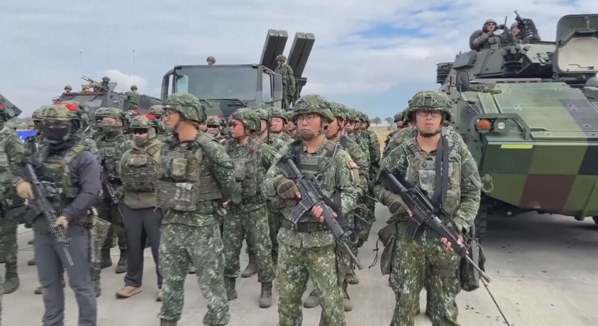 ტაივანის თავდაცვის სამინისტრომ საბრძოლო მზადყოფნის მასშტაბური სწავლება ჩაატარა
