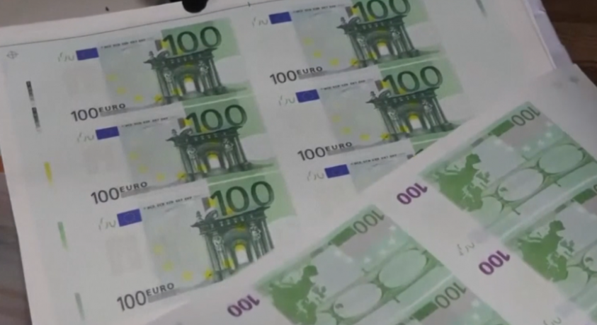 ბულგარეთში დიდი რაოდენობით ყალბი ფული ამოიღეს