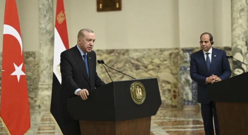 თურქეთის პრეზიდენტი რეჯეფ თაიფ ერდოღანი ეგვიპტეში ჩავიდა