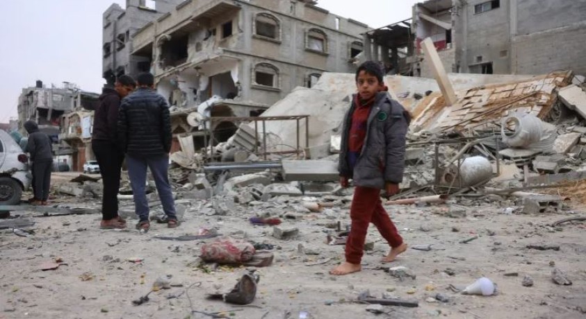 ისრაელმა ხან-იუნისში შენობა დაბომბა