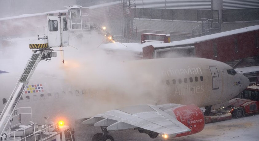 ბერლინში გაუარესებულმა ამინდმა ავიამიმოსვლა შეაფერხა